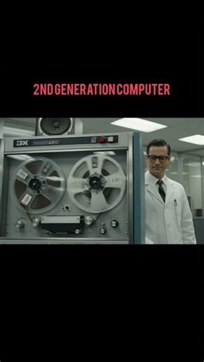 Inside a 1960s Mainframe Computer Lab 🚀 | 2nd Gen Tech #shorts