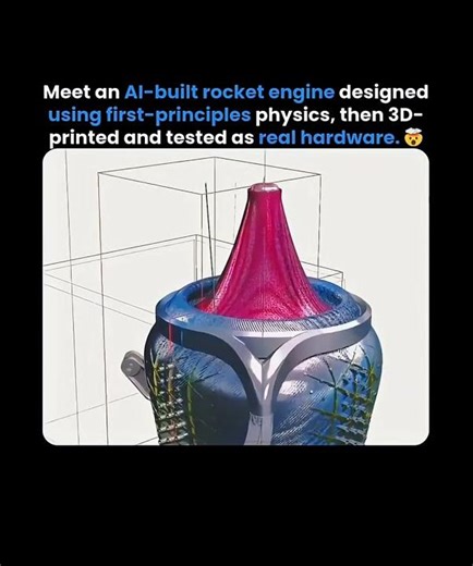 this is how AI🤖 build this copper rocket🚀 engine