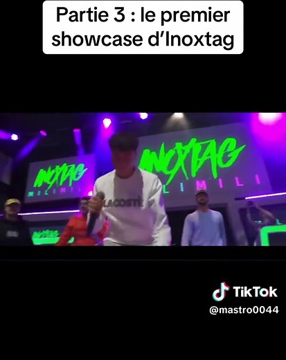 Partie 3 : Le premier showcase d'Inoxtag
