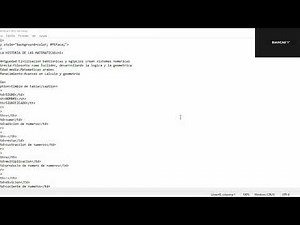 Bianca: código en html