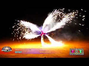 SPIROSPARK BS7307 BRIGHT STAR FIREWORKS 2023 NEW ITEM