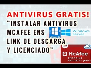 Antivirus Mcafee gratis para Windows