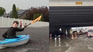 Intense storm leaves Utah cities with flooded roads and debris