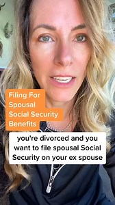 4.1K views · 48 reactions | Social Security will tell you the former spouses' Social Security number if you provide documentation of marriage and divorce. Many people don’t know their ex’s ssn but this retirement you from drawing spousal benefits. . . . #spousalsocialsecurity #spousalbenefits #socialsecuritybenefits | The Medicare Family | Facebook