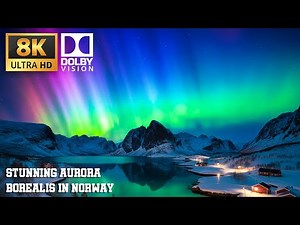 1 Hour of Stunning Aurora Borealis in 8K HDR | Dolby Vision Nature Loop for OLED Displays