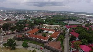 Coastal Park in the Philippines Mindanao Coastal City