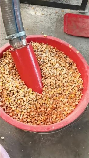 Self sucking material for crushing grains, convenient and fast, with high crushing efficiency