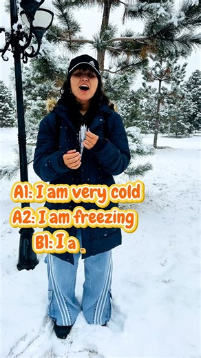 different ways to say I am cold 🥶 #englishtips #englishlanguage #englishwithnoor #learnenglish