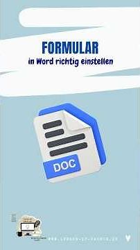 Formular mit 100 Entwicklertools in Word erstellen