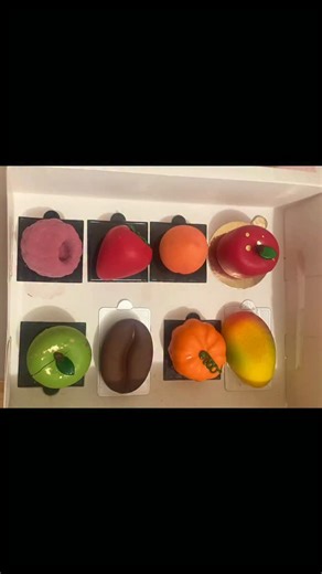 Raspberry Dessert from @asters.patisserie Anybody interested in trying a raspberry fruit? Or maybe a raspberry fruit dessert so an option too 🤭 The crunch was everything and omg the detail. | Myinnerthoughts1