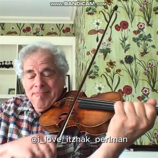 i love Itzhak Perlman | Hungarian Dance No.5 By Mr. Perlman | Instagram