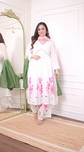 1.7K views | https://wa.me/919810451406 New Hit Design *Mul Cotton A-Line Hand Printed Suite*❤️ Featruring Beautiful A-Line Mul Cotton Suite Set Which is Crafted With Hand Painted Flowers And Hand Embroidery It Must"Ve For This Summer Season A Perfect Blend Of Elegance And Style It Is Paired With Matching Plazzo Pant And Tie-Dye Dupatta Sets Size 38M/40L/42XL/44XXL- Fabric :- Pure Mul Cotton *MRP :-1245 * | AIBA 2.0 - All IndiaBusiness Women's Association 2.0 | Facebook