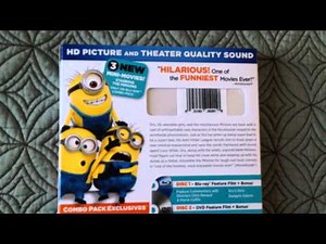 Despicable Me 2 Blu-Ray Review Target Exclusive