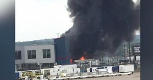 Vintage B-17 plane in fiery crash at Hartford airport
