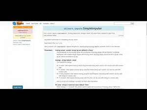 Simple Imputer in Data Processing | Sklearn.Impute.SimpleImputer