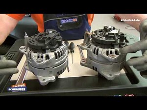 Changing the generator / alternator - Skoda Octavia [TUTORIAL]