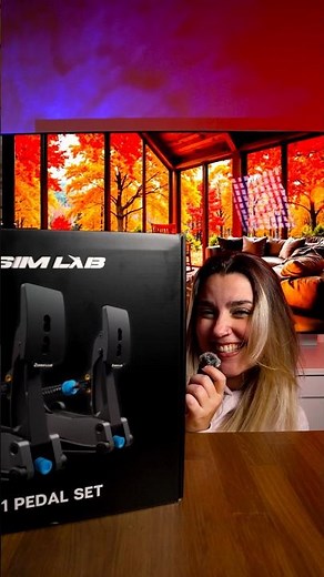 Simlab’s newest partner 💙 #simracing #gaming #simracinggear