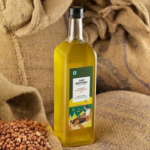 Groundnut Oil, Cold-Pressed, Single-filtered