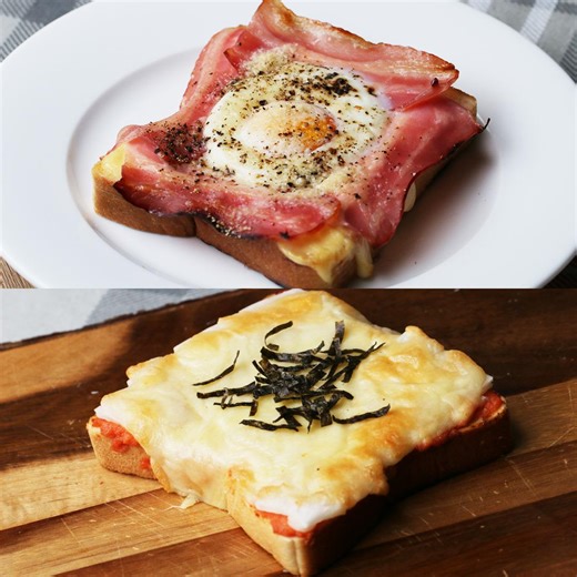 14K views · 156 reactions | トーストアレンジ2選 / Toast Arrenge 2way レシピはこちら！https://www.buzzfeed.com/jp/redkikuchi/toast-arrenge-2way | Tasty Japan | Facebook