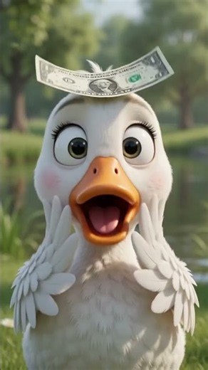The Duck's Lucky Day 🦆#storykingdom #funny #usashorts #viralvideo #trendingshort #reelscomedy