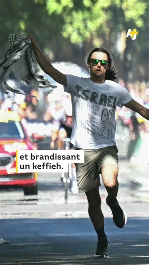 Tour de France : un manifestant pro-Palestine interpellé