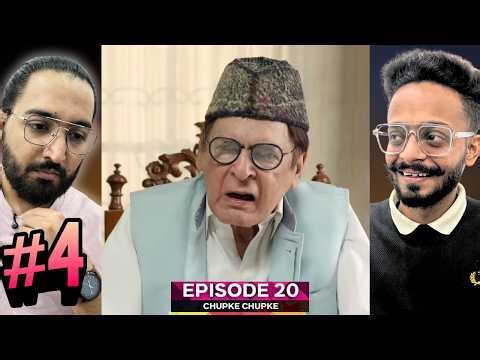 Chupke Chupke Episode 20 | Part 04 | Reaction | Full Comedy Episode 😂 Unexpected Funny Moments