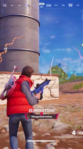 Bro didn't even try... #509 #fortnite #battleroyale #gaming #zerobuild #outatime #marty #shorts