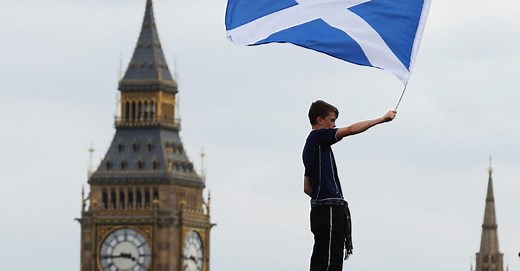 Unlike the rest of the UK, Scottish child poverty rates are falling