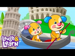 Laugh & Learn™ | Global Greetings | Cartoons and Kids Songs | Learn ABCs + 123s | Nursery Rhymes |