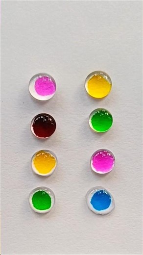 Connect the Drops of color🔵🟣🟠 #art#satisfying #colors #trending #shorts #foryou #asmr #play