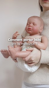 4 positions pour porter bébé dès la naissance. 🤱 Du réconfort à l'éveil, chaque position favorise son bien-être. L’enroulement physiologique est la clé pour garantir confort et bon développement. 🌟 | Tidoo