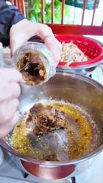 How to make vegan fermented fish hot pot using a jar of fermented seasoning #nguyetanh #veganfood...