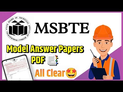 MSBTE Model Answer Papers Download for All Branches & Subjects 2023