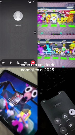 Cómo era una tarde normal en 2025: recuerdos de Roblox y juegos