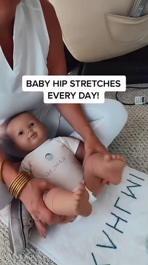 1.2M views · 13K reactions | Why and how do we stretch baby’s hips?...