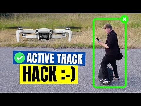 DJI Mini 2 Active Track HACK 😍 DJI Mini 2 Follow Me ✅