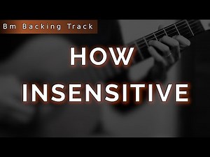 How Insensitive Backing Track | Bossa Nova Play-Along | Tom Jobim