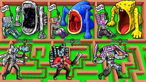 95K views · 1.3K reactions | choose the right tv woman to save from sea eater monsters vs skibidi toilet | Mayu Craft | Facebook