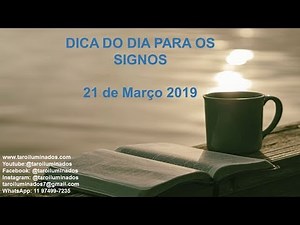 Tarô Diário - 21-03-2019 - Super Chat e duas perguntas gratuitas no final - Val Gonçalves