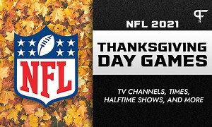 NFL Thanksgiving Day Games 2021: TV channels, times, halftime shows, and more