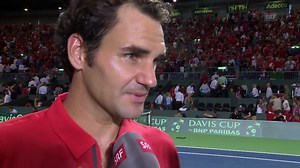 Tennis: Interview Federer