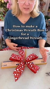 134K views · 829 reactions | How to make a Christmas wreath bow.  Need to know how to make a Christmas Wreath Bow? Here’s a video tutorial for you: https://forms.aweber.com/form/24/1826798624.htm | 3 Little Greenwoods Creations | Facebook
