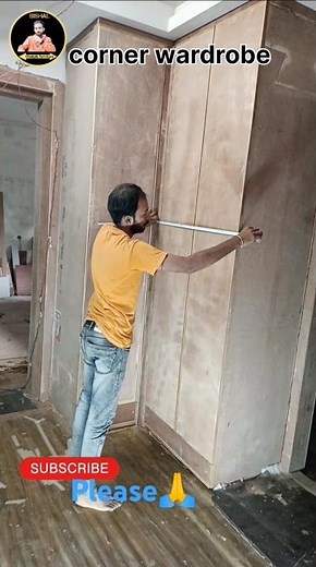 DIY Corner Wardrobe - How To Make Corner Wardrobe