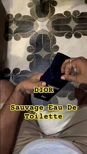 Dior Sauvage EDT Unboxing 🔥 The Most Complimented Men’s Fragrance? #shorts