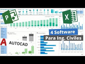 4 ESSENTIAL SOFTWARE FOR CIVIL ENGINEERS