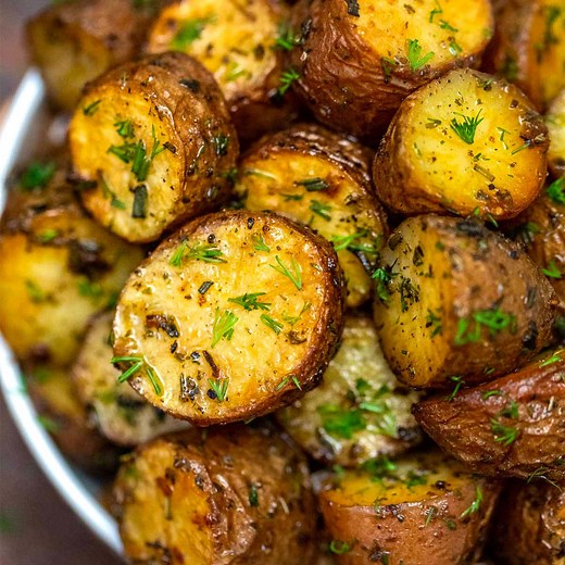 Oven Roasted Baby Red Potatoes