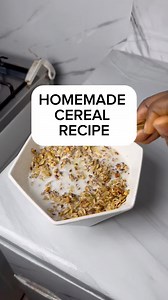 Home made Low calorie cereal recipe | Tonia Umerah