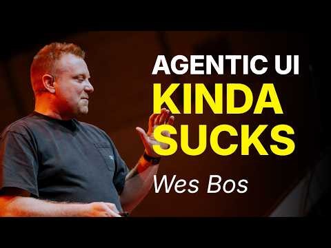 Here's Where Agentic UI Is Actually Going | Wes Bos