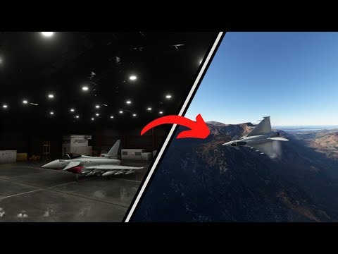 CJ Simulations Eurofighter Typhoon Cold Start - MSFS 2020