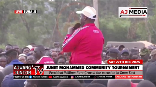 DR. OBURU Oginga is the final in ODM Party, Hon. Junet Mohamed Sends stunning warning to those insisting that ODM will file candidate in 2027. | Ajwang Junior Tv